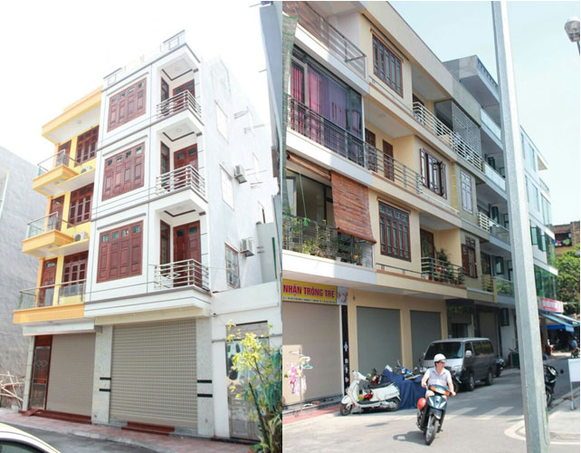 Nhà thấp tầng thuộc dự án Khu nhà ở xã hội cho người có thu nhập thấp Damsan